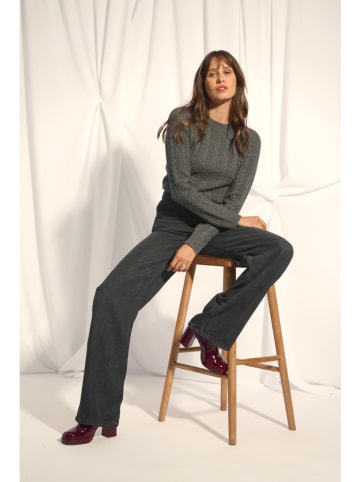 Just Cashmere Kaschmir-Pullover "Alice" in Grau