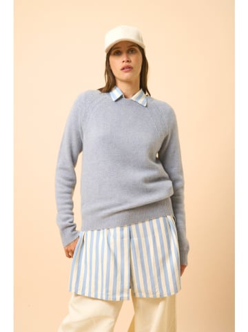 Just Cashmere Kaschmir-Pullover "Arequipa" in Grau