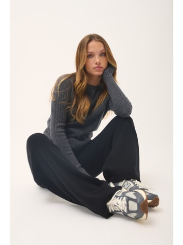 Just Cashmere Kaschmir-Pullover "Avana" in Grau