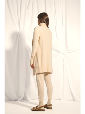 Just Cashmere Kasjmieren vest "Brooke" beige