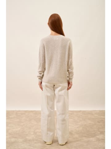 Just Cashmere Kaschmir-Pullover "Cetan" in Creme