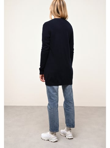 Just Cashmere Kaszmirowy kardigan "Chelsea" w kolorze granatowym