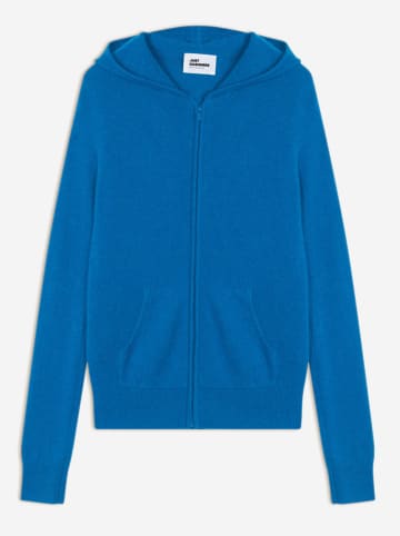 Just Cashmere Kasjmieren vest "Debbie" blauw/Blau