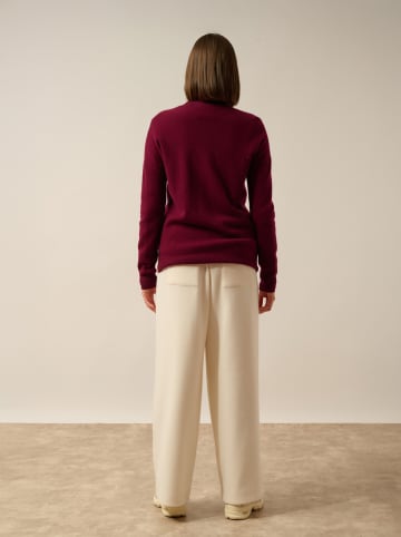 Just Cashmere Kaschmir-Cardigan "Ervie" in Bordeaux