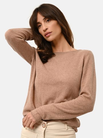 Just Cashmere Kaschmir-Pullover "Grace" in Beige