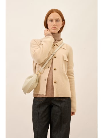 Just Cashmere Kaschmir-Cardigan "Hekla" in Beige