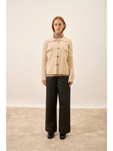 Just Cashmere Kasjmieren vest "Hekla" beige