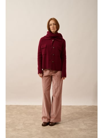 Just Cashmere Kaschmir-Cardigan "Hekla" in Rot