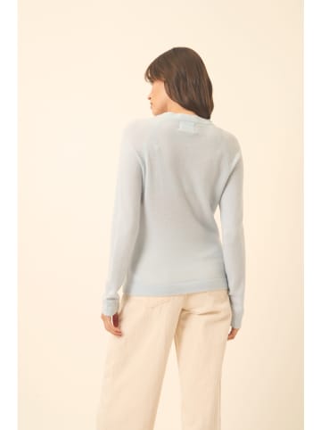 Just Cashmere Kaschmir-Pullover "Jane" in Hellblau
