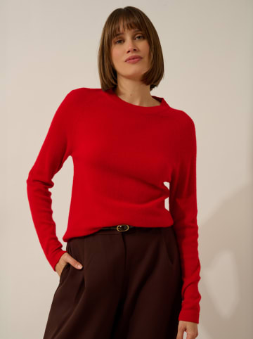 Just Cashmere Kaschmir-Pullover "Jane" in Rot
