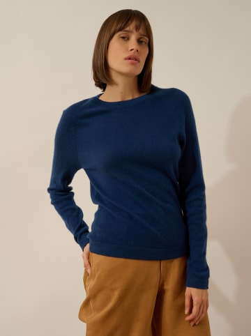 Just Cashmere Kaschmir-Pullover "Jane" in Dunkelblau