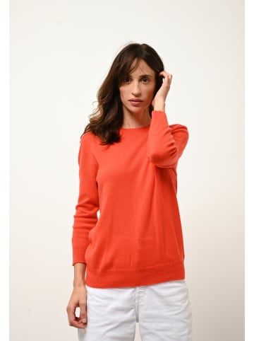 Just Cashmere Kaschmir-Pullover "Janice" in Orange