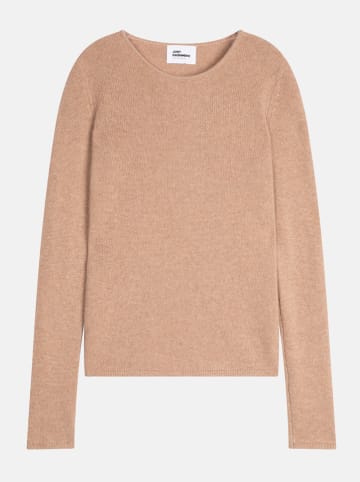 Just Cashmere Kaszmirowy sweter "Joyce" w kolorze beżowym