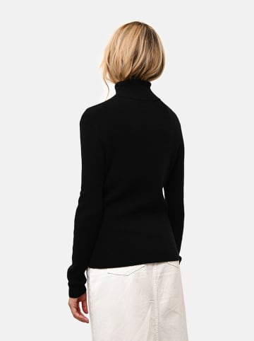 Just Cashmere Kaszmirowy golf "Lanais" w kolorze czarnym