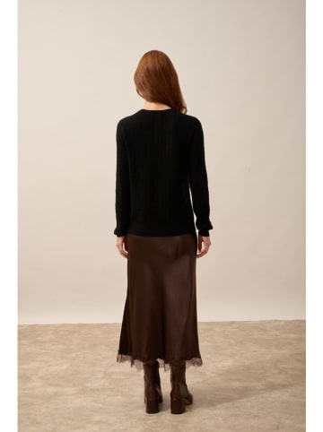 Just Cashmere Kaschmir-Cardigan "Laura" in Schwarz