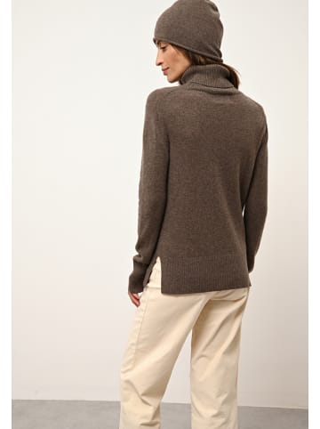 Just Cashmere Kaszmirowy golf "Lexie" w kolorze brązowym