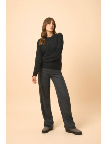 Just Cashmere Kaschmir-Pullover "Lynd" in Schwarz