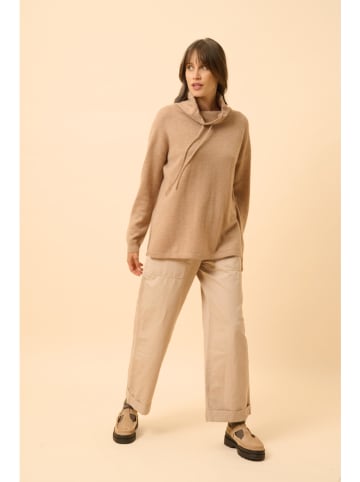 Just Cashmere Kasjmieren trui "Melrose" beige