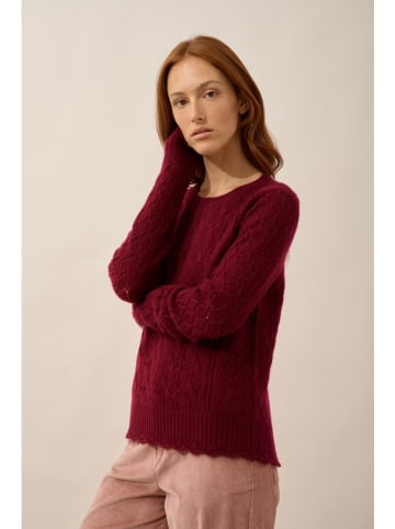 Just Cashmere Kaschmir-Pullover "Nadia" in Rot