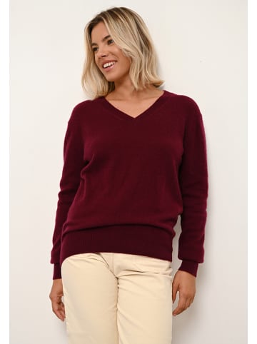 Just Cashmere Kaschmir-Pullover "Nora" in Bordeaux