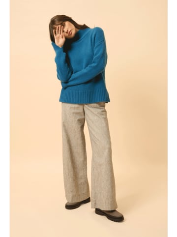 Just Cashmere Kaschmir-Pullover "Sullana" in Blau