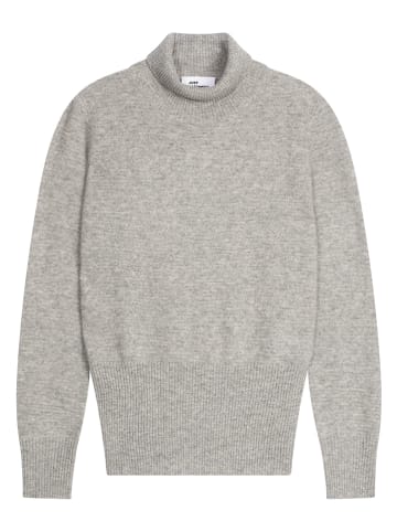Just Cashmere Kasjmieren coltrui "Udny" grijs