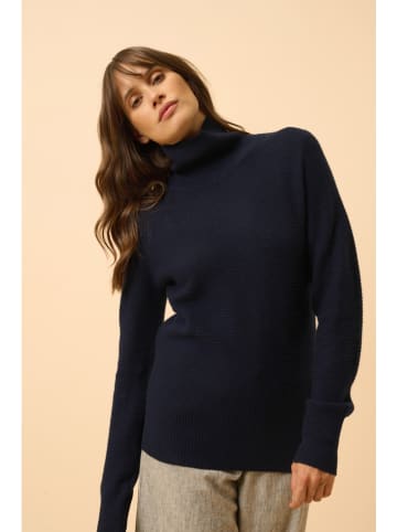 Just Cashmere Kaschmir-Rollkragenpullover "Udny" in Dunkelblau