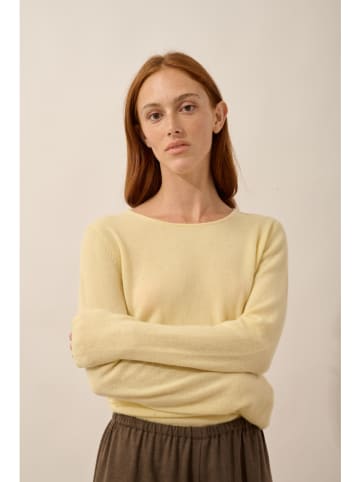 Just Cashmere Kaschmir-Pullover "Vivian" in Gelb