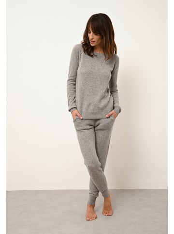 Just Cashmere Kaschmir-Hose "Wendy" in Grau