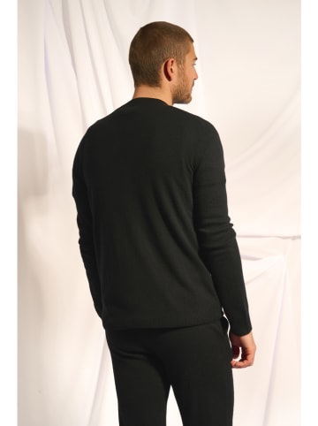 Just Cashmere Kaschmir-Cardigan "Polnoon" in Schwarz