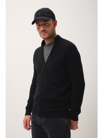 Just Cashmere Kasjmier vest "Alan" zwart