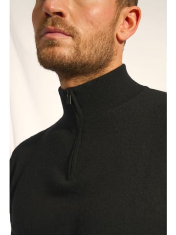 Just Cashmere Kaszmirowy sweter "Bradley" w kolorze czarnym