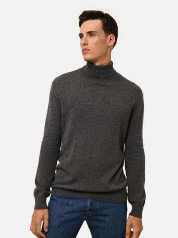 Just Cashmere Kaschmir-Rollkragenpullover "Connor" in Anthrazit
