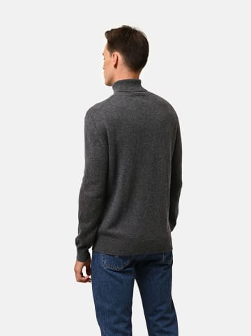 Just Cashmere Kaszmirowy golf "Connor" w kolorze antracytowym