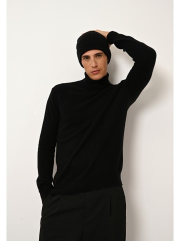 Just Cashmere Kaschmir-Rollkragenpullover "Connor" in Schwarz