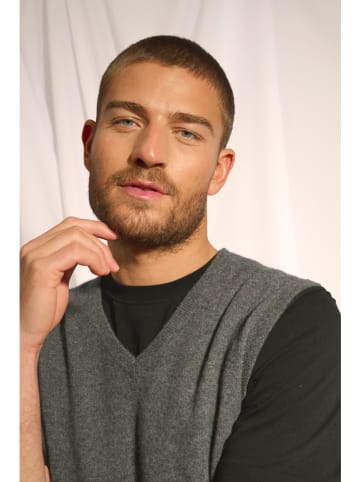 Just Cashmere Kasjmieren spencer "Corki" grijs