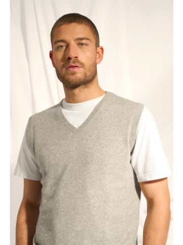 Just Cashmere Kasjmieren spencer "Corki" lichtgrijs