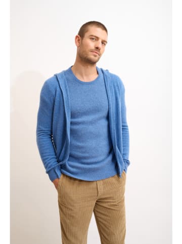 Just Cashmere Kaschmir-Cardigan "Elliot" in Hellblau