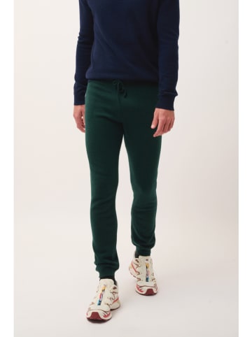 Just Cashmere Kaschmir-Hose "Gareth" in Grün
