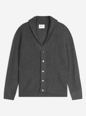 Just Cashmere Kaszmirowy kardigan "Garma" w kolorze szarym