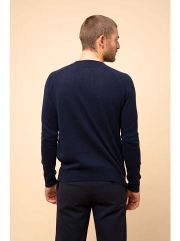 Just Cashmere Kaschmir-Pullover "Guzman" in Dunkelblau