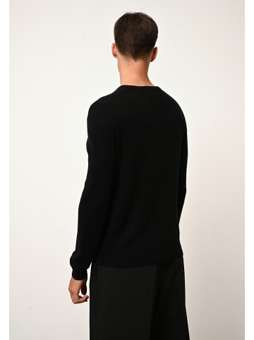 Just Cashmere Kasjmieren trui "Howard" zwart