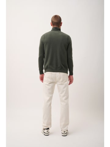 Just Cashmere Kasjmieren vest "Lana" kaki