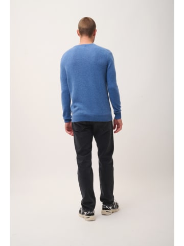 Just Cashmere Kaschmir-Pullover "Nathan" in Hellblau