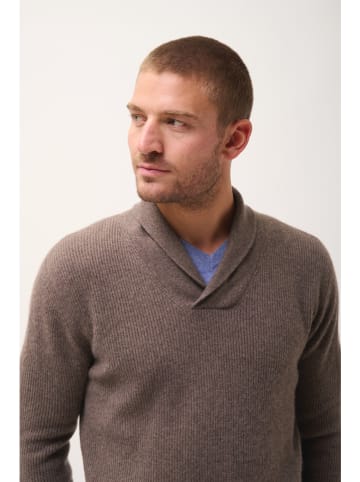 Just Cashmere Kaschmir-Pullover "Nina" in Taupe