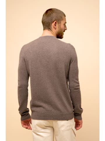 Just Cashmere Kaschmir-Cardigan "Polnoon" in Taupe