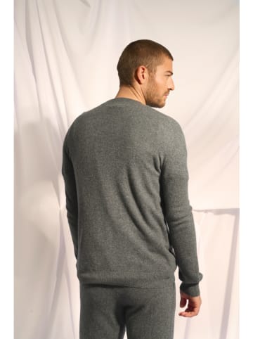 Just Cashmere Kaschmir-Cardigan "Polnoon" in Grau