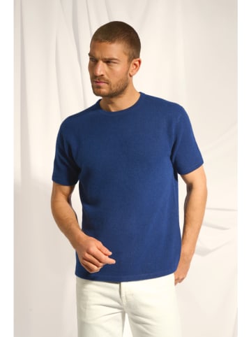 Just Cashmere Kasjmieren trui "Rebeka" blauw