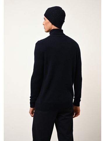 Just Cashmere Kaszmirowy golf "Sacha" w kolorze granatowym