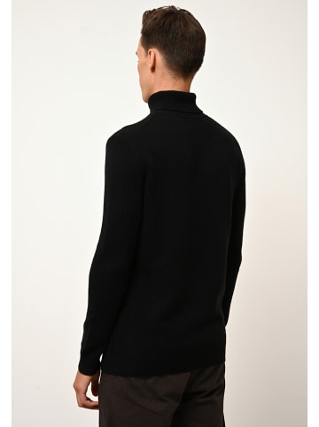 Just Cashmere Kaszmirowy golf "Sacha" w kolorze czarnym